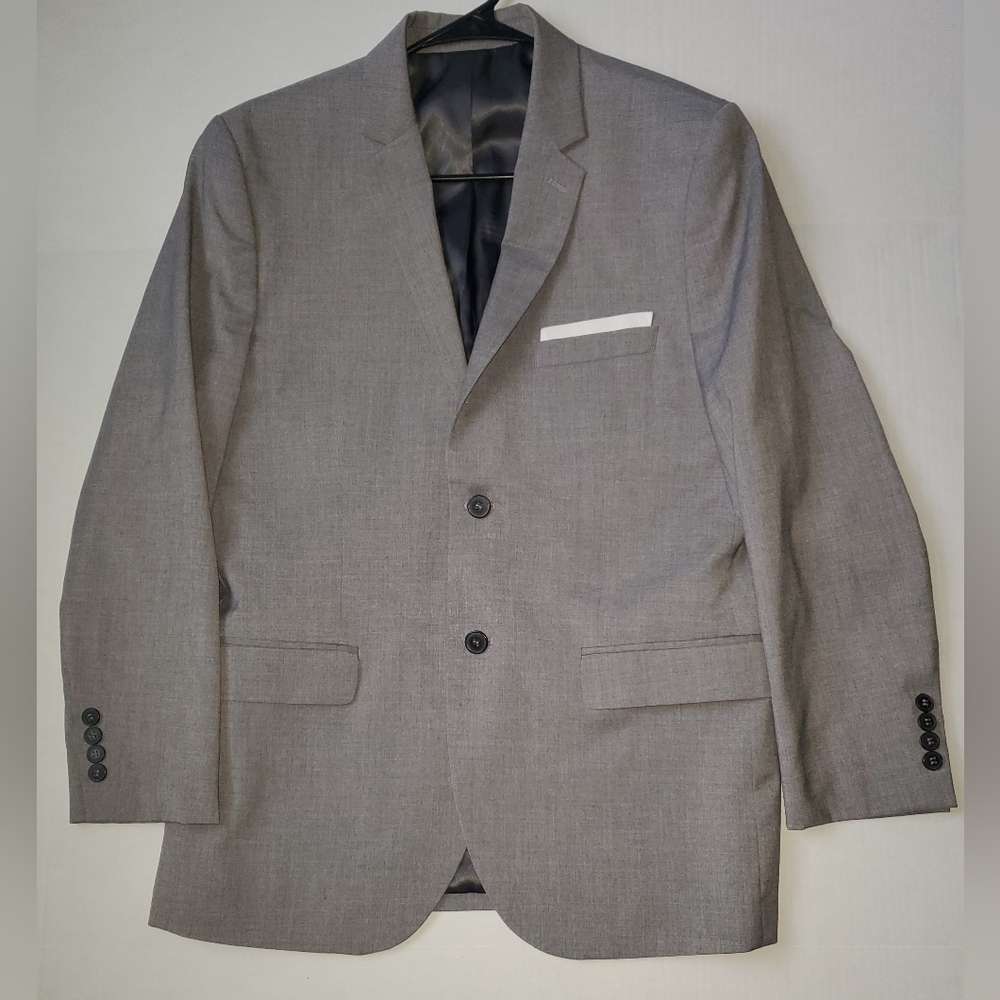 H & M Men's Slim Fit Blazer Sz 42R Gray